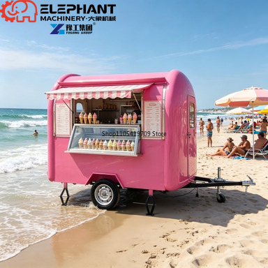 Food Snacks Catering - Trailer de Comida para Venda Ambulante,