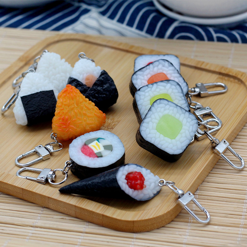 Seaweed Snack - Simulado pingente de comida pvc algas