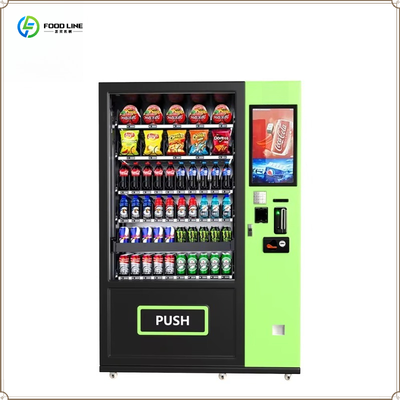 Food Snacks Drinks - Máquina de Venda Automática Inteligente para