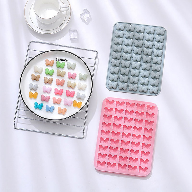 Gummy Candy - Moldes de goma de silicone antiaderente,