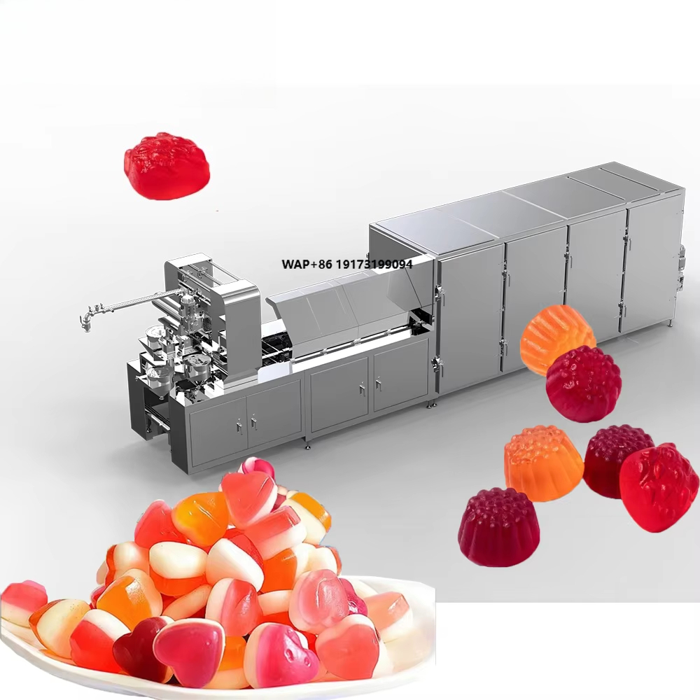 Gummy Candy - Linha de Produção Automática Junyu para