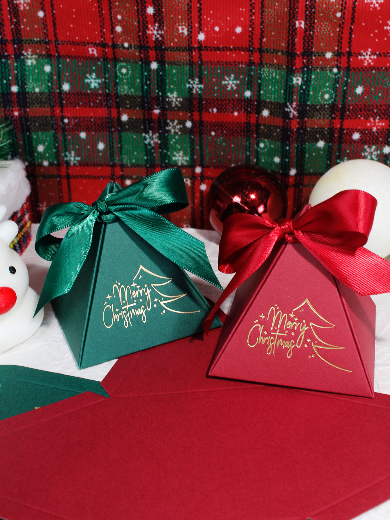 Chocolate Snack - Christmas Triangle Gift Box, Sacos de