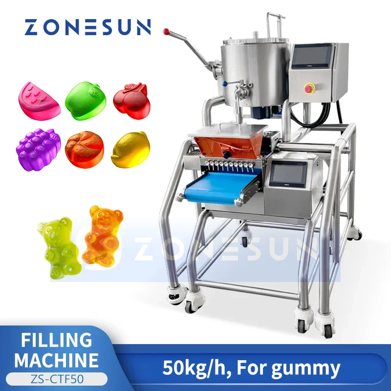 Zonesun máquina de enchimento  - Gummy Candy avaliação e preço