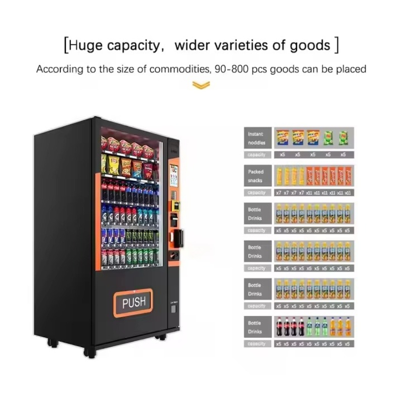 Máquina de Venda Automática In - Food Snacks Drinks avaliação e preço