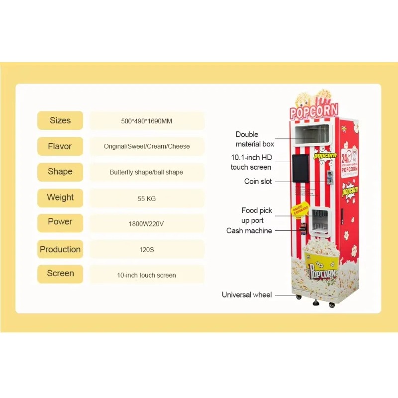 Máquina de Pipoca Automática P - Popcorn avaliação e preço