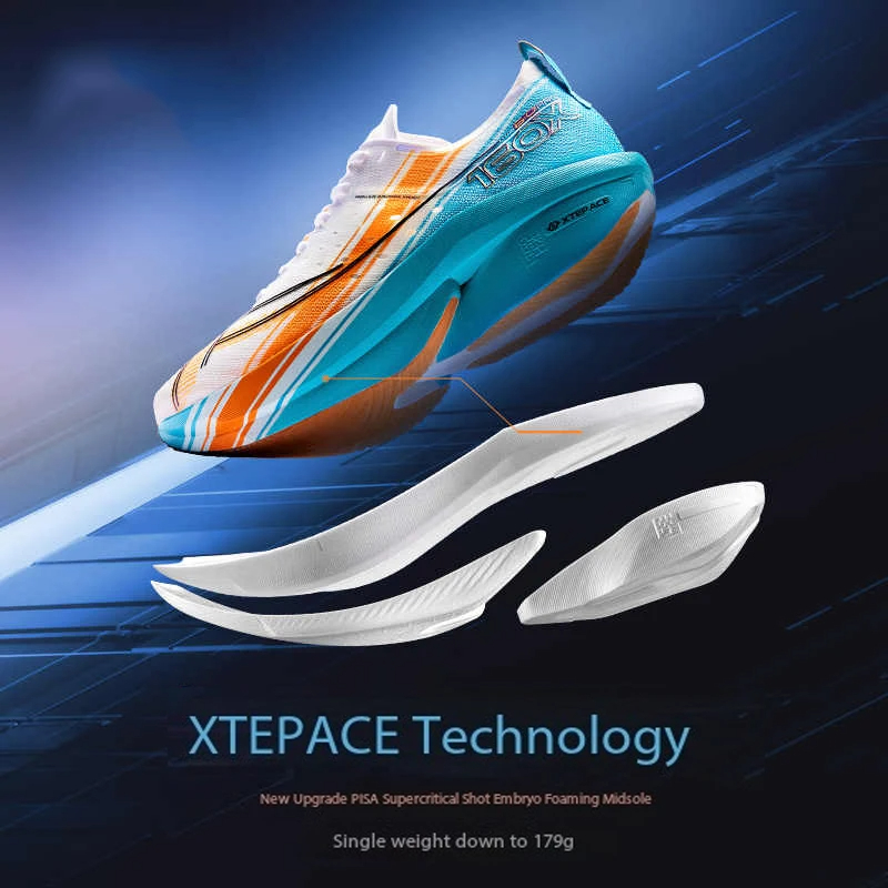 Xtep 160x 6.5 pro tênis de cor - Trail Mix avaliação e preço