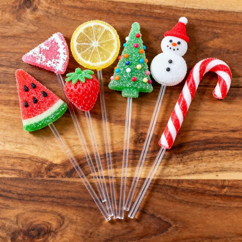 20/100 peças de Palitos de Acr - Chocolate Snack avaliação e preço