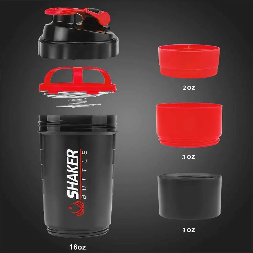 Garrafa de proteína em camadas - Protein Bar avaliação e preço