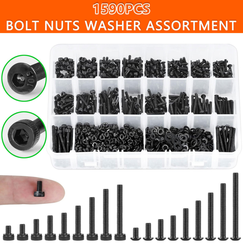Kit de sortimento de parafusos - Nuts Mix avaliação e preço