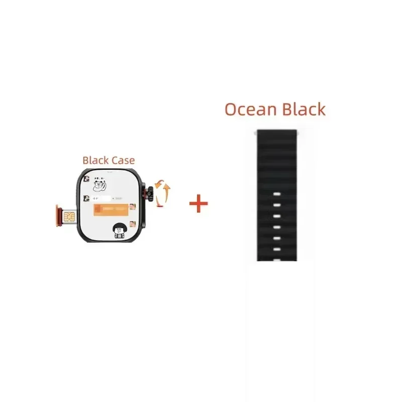 CDS9 Novo Smartwatch Android c - Seaweed Snack avaliação e preço