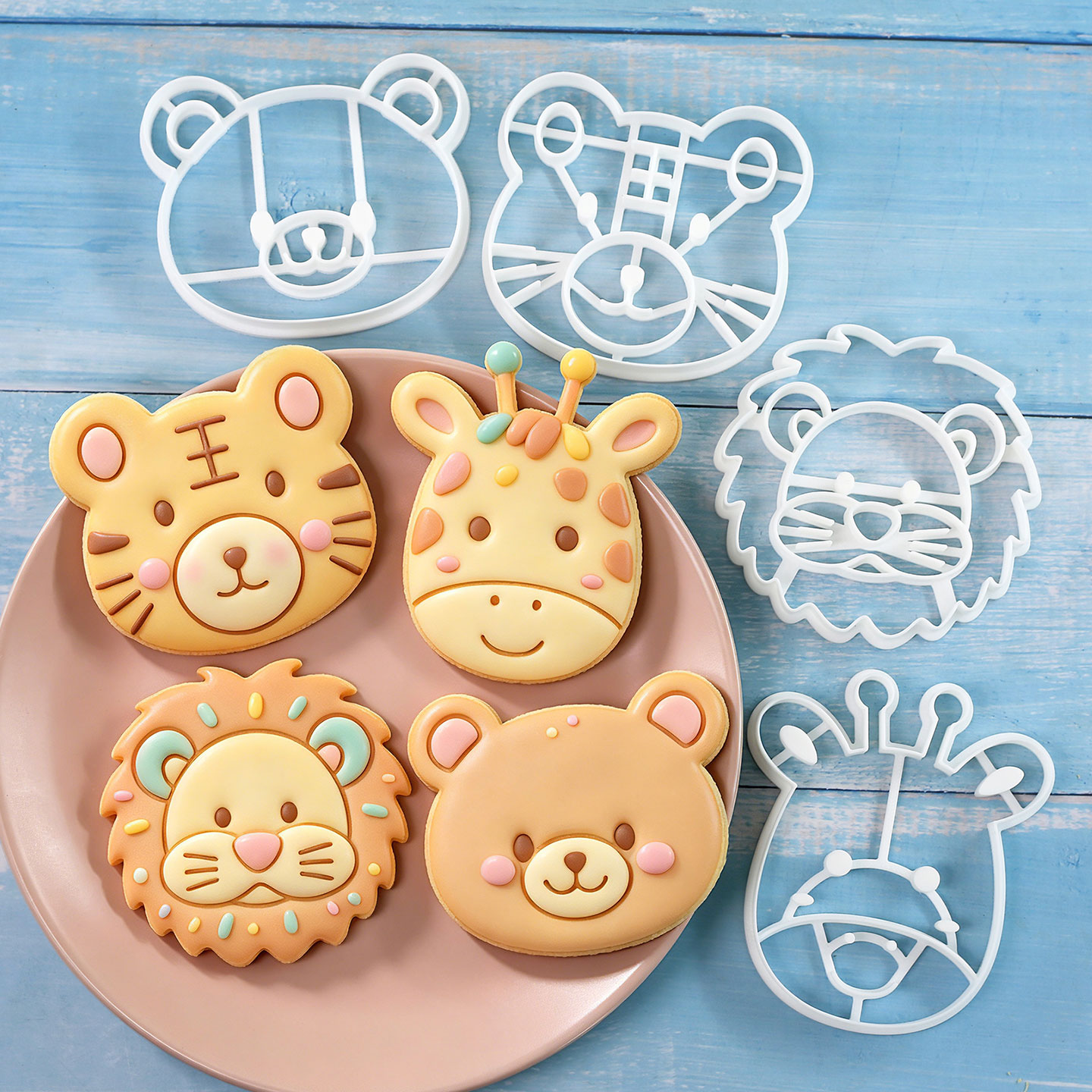 Conjunto de 4 Cortadores de Bi - Cookies Pack avaliação e preço
