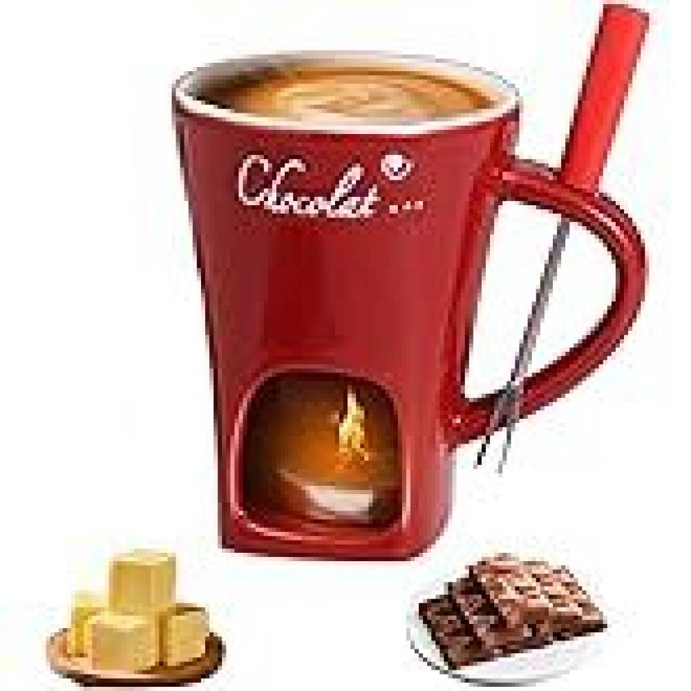 Caneca de cerâmica para fondue - Chocolate Snack avaliação e preço
