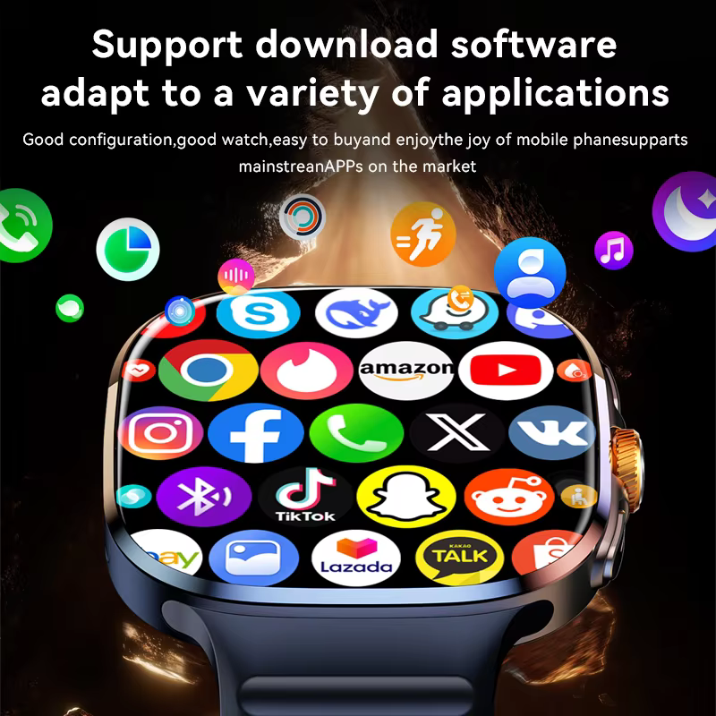 Novo Smartwatch 4G 5G com Cart - Seaweed Snack avaliação e preço