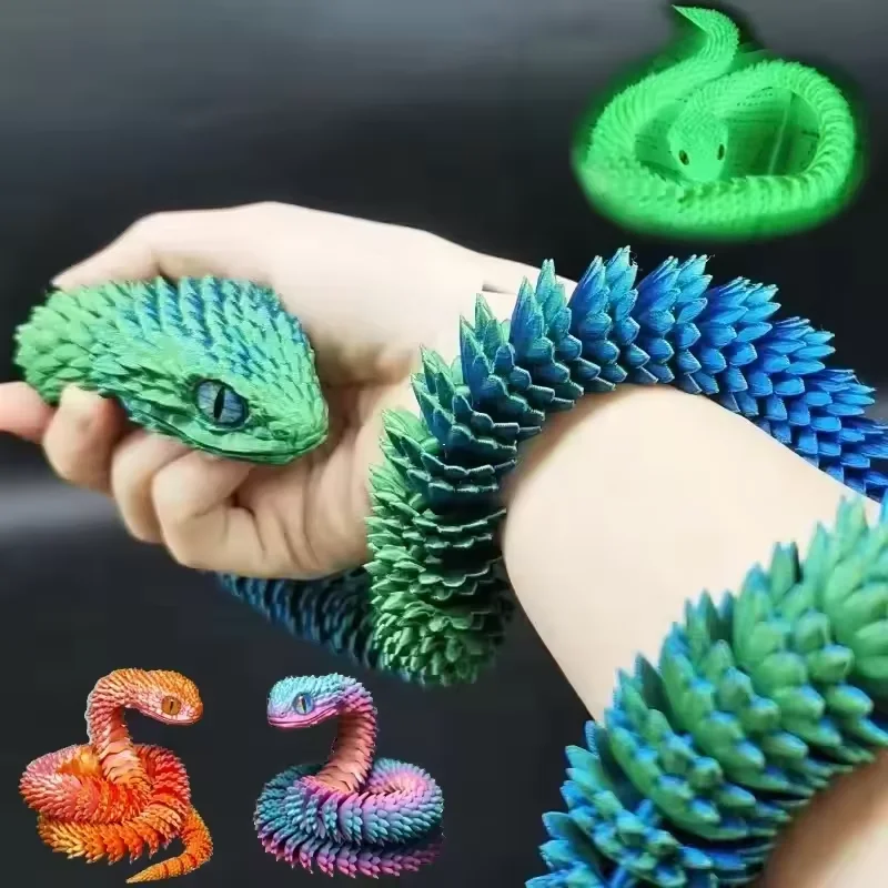3d impresso cobra móvel conjun - Gummy Candy avaliação e preço