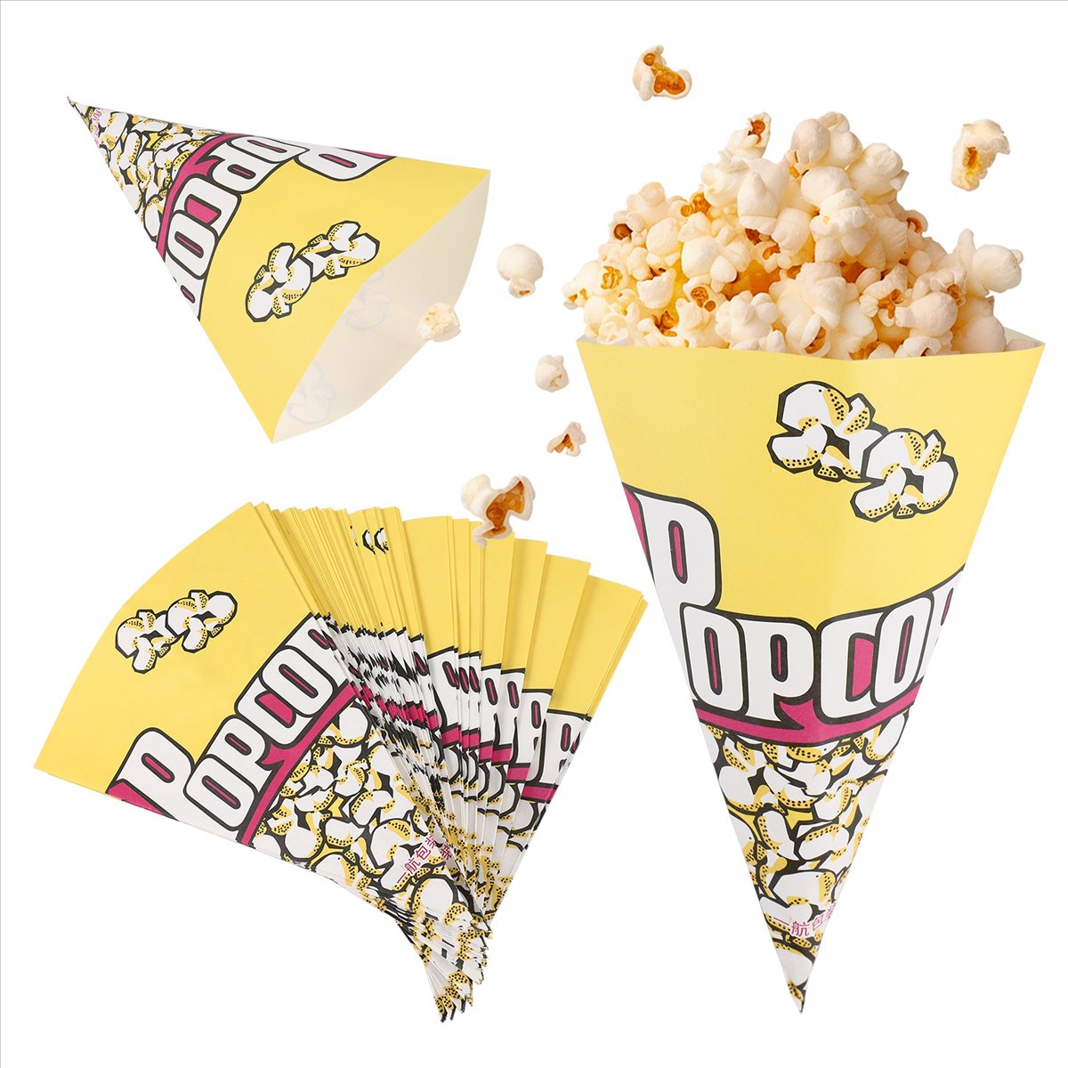 [Promoções] 100X Sacos de Pape - Popcorn avaliação e preço