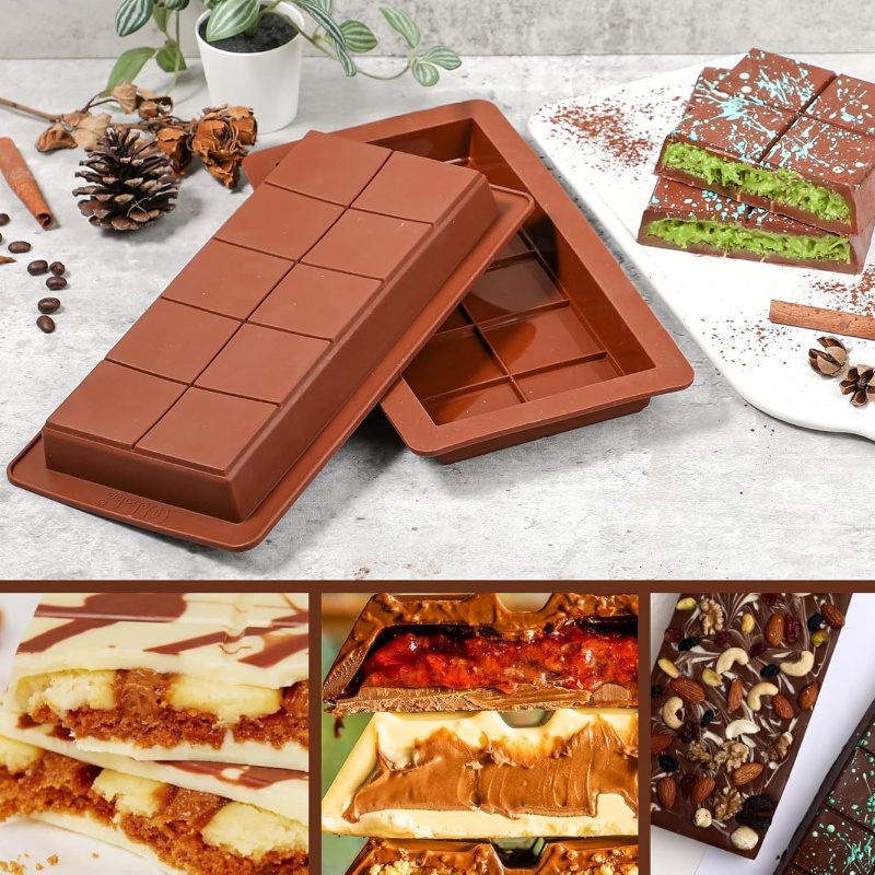 Moldes para barras de chocolat - Protein Bar avaliação e preço