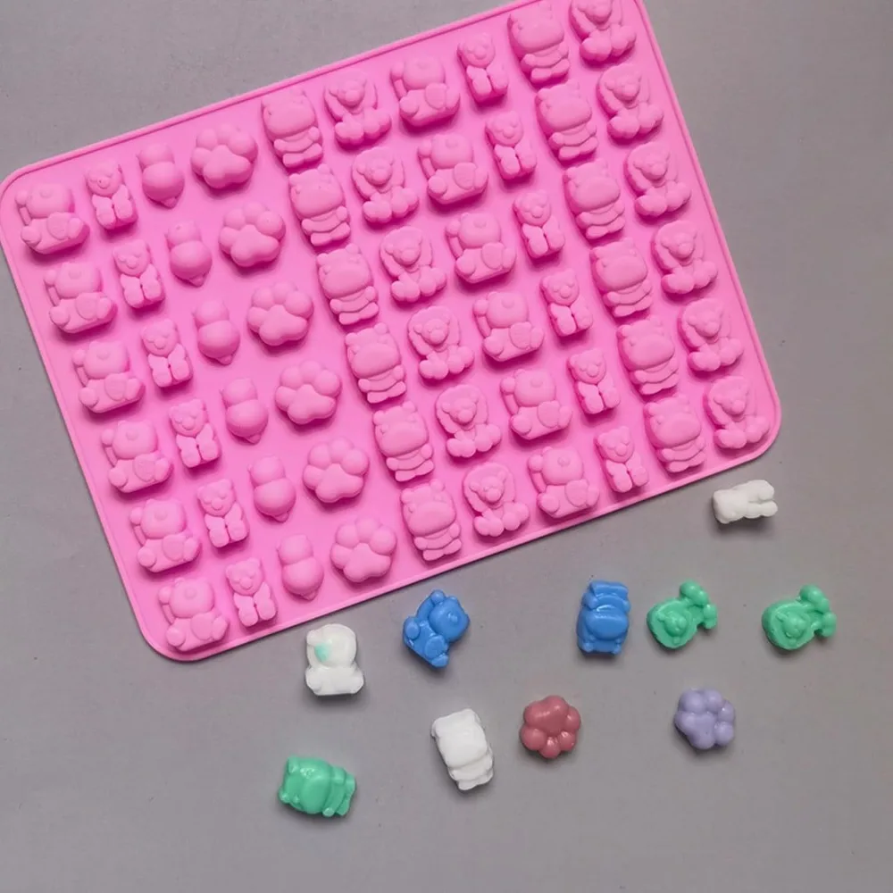 5 pçs moldes de silicone doces - Gummy Candy avaliação e preço